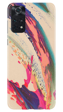 Modern Art Mobile Back Case for Poco M4 Pro 4G (Design - 203)