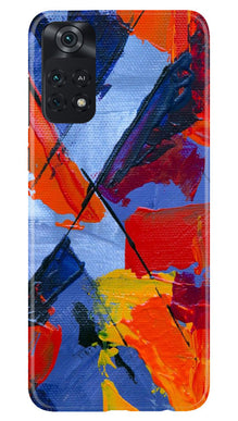 Modern Art Mobile Back Case for Poco M4 Pro 4G (Design - 209)