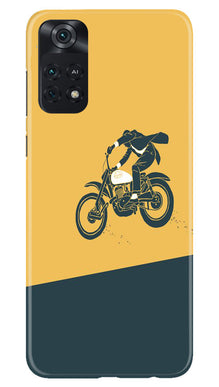Bike Lovers Mobile Back Case for Poco M4 Pro 4G (Design - 225)