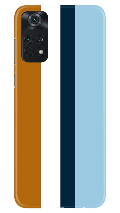 Diffrent Four Color Pattern Case for Poco M4 Pro 4G (Design No. 244)
