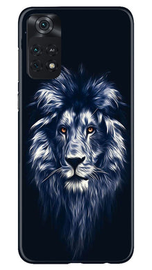 Lion Mobile Back Case for Poco M4 Pro 4G (Design - 250)