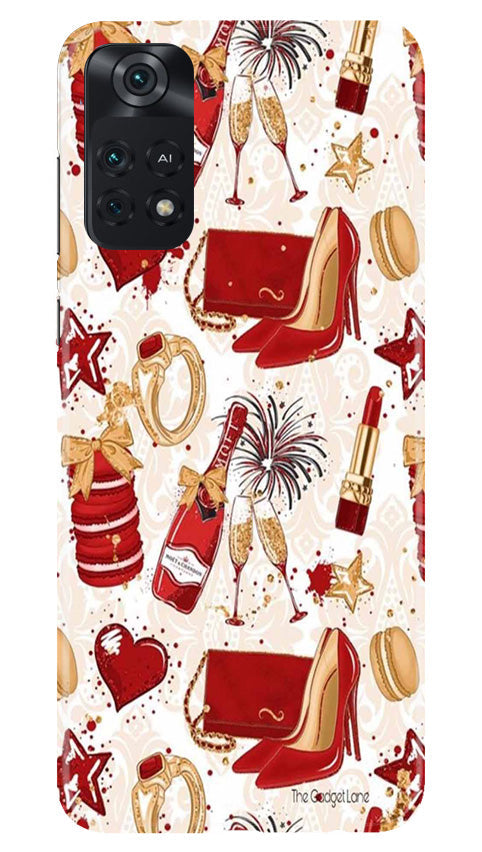 Girlish Mobile Back Case for Poco M4 Pro 4G (Design - 274)
