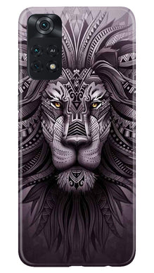 Lion Mobile Back Case for Poco M4 Pro 4G (Design - 277)