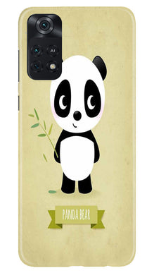 Panda Bear Mobile Back Case for Poco M4 Pro 4G (Design - 279)
