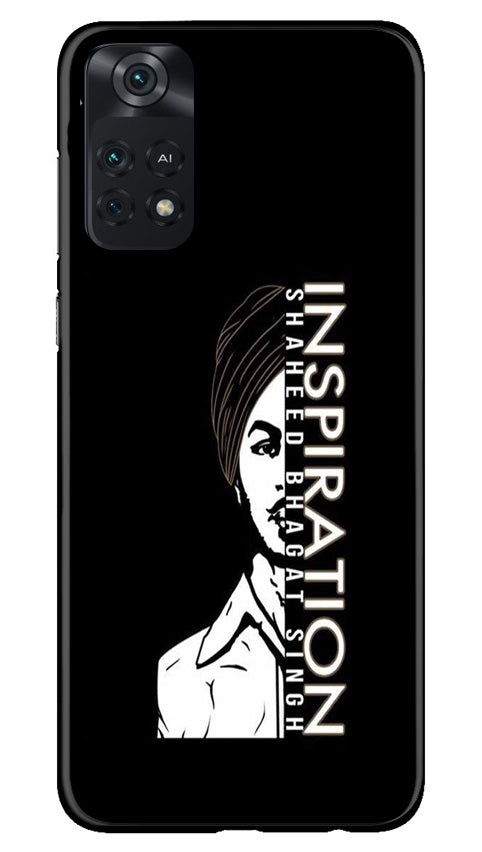 Bhagat Singh Mobile Back Case for Poco M4 Pro 4G (Design - 291)