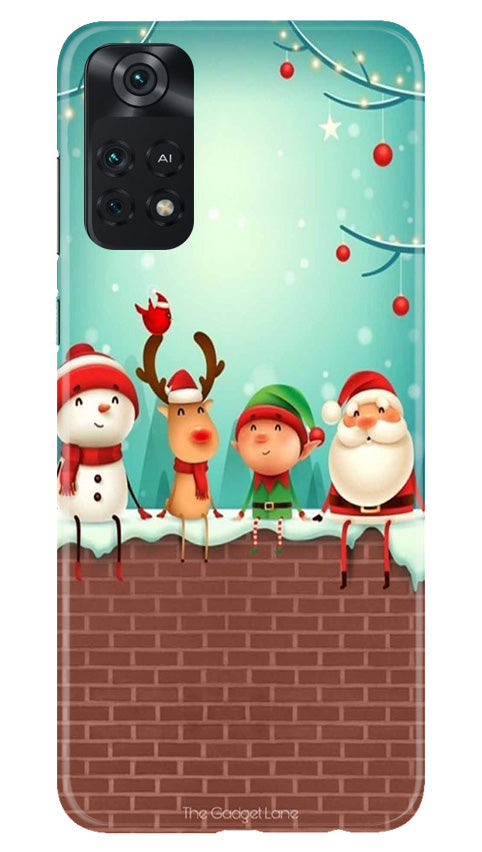 Santa Claus Mobile Back Case for Poco M4 Pro 4G (Design - 296)