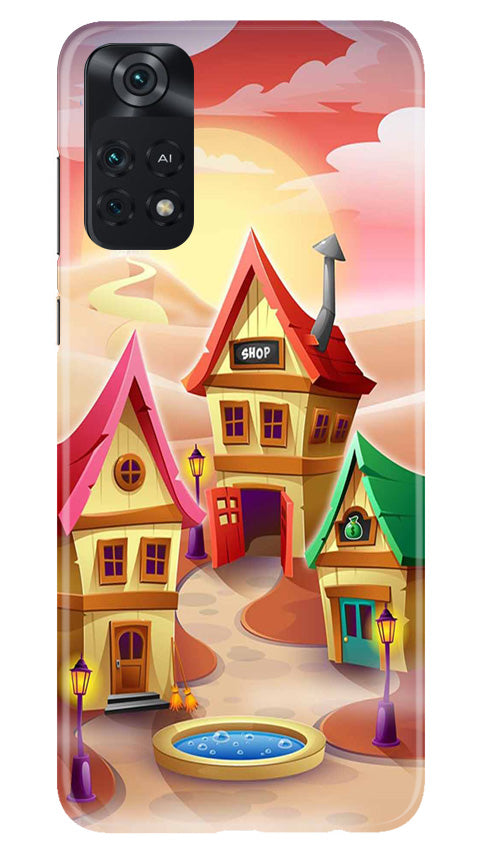 Sweet Home Mobile Back Case for Poco M4 Pro 4G (Design - 300)