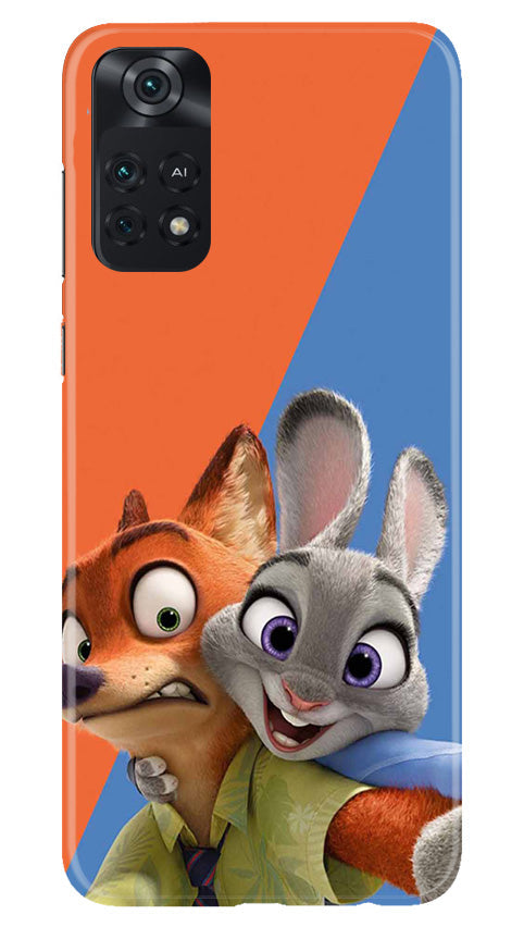 Cartoon Mobile Back Case for Poco M4 Pro 4G (Design - 306)