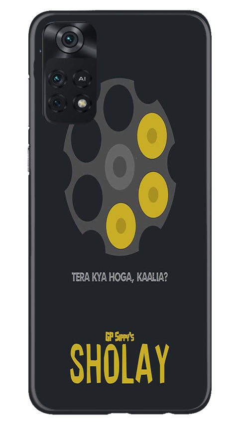 Sholay Mobile Back Case for Poco M4 Pro 4G (Design - 316)