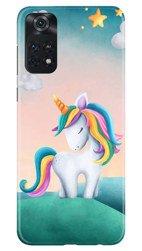 Unicorn Mobile Back Case for Poco M4 Pro 4G (Design - 325)