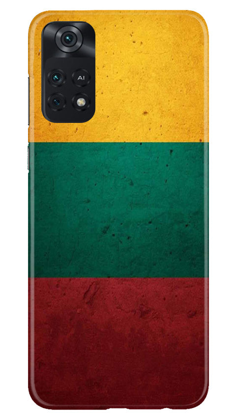 Color Pattern Mobile Back Case for Poco M4 Pro 4G (Design - 333)
