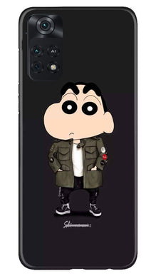 Shin Chan Mobile Back Case for Poco M4 Pro 4G (Design - 349)