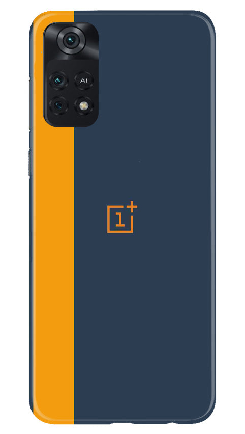 Oneplus Logo Mobile Back Case for Poco M4 Pro 4G (Design - 353)
