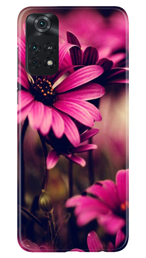 Purple Daisy Case for Poco M4 Pro 4G