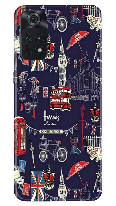 Love London Case for Poco M4 Pro 4G