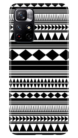Black white Pattern Case for Poco M4 Pro 5G
