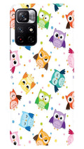 Owl Baground Pattern shore Case for Poco M4 Pro 5G