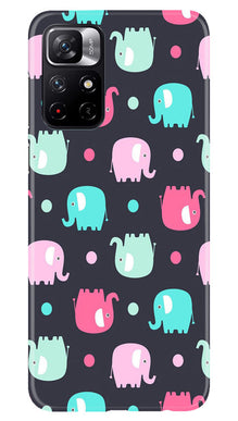 Elephant Baground Mobile Back Case for Poco M4 Pro 5G (Design - 44)