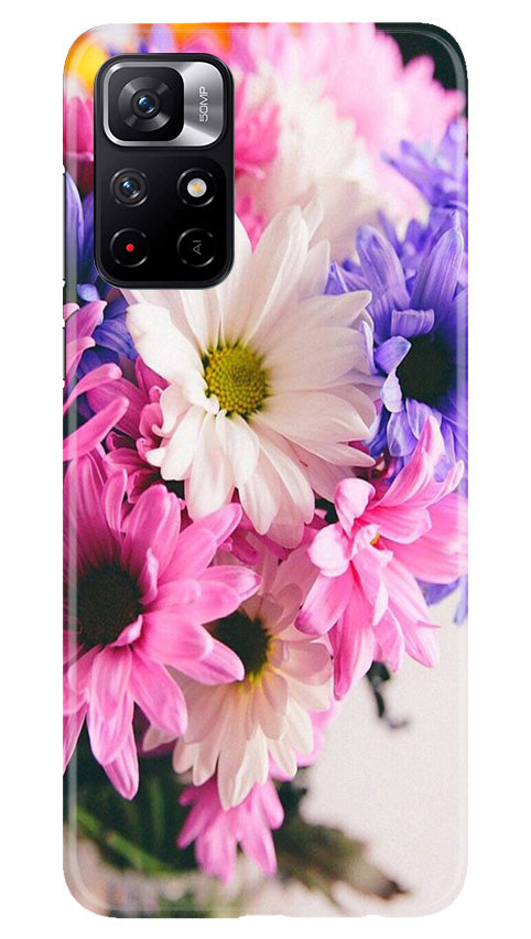 Coloful Daisy Case for Poco M4 Pro 5G