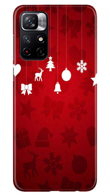 Christmas Mobile Back Case for Poco M4 Pro 5G (Design - 78)