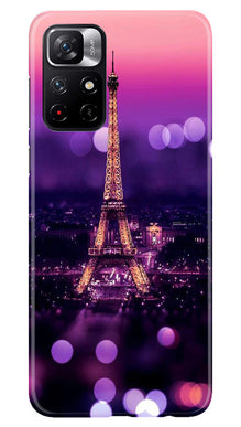 Eiffel Tower Mobile Back Case for Poco M4 Pro 5G (Design - 86)