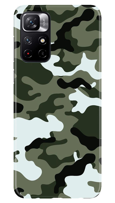 Army Camouflage Case for Poco M4 Pro 5G(Design - 108)