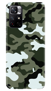 Army Camouflage Mobile Back Case for Poco M4 Pro 5G  (Design - 108)