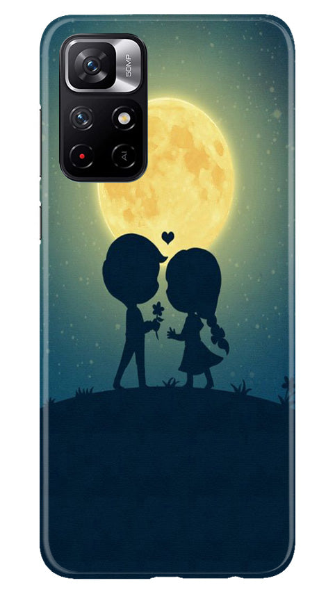 Love Couple Case for Poco M4 Pro 5G  (Design - 109)