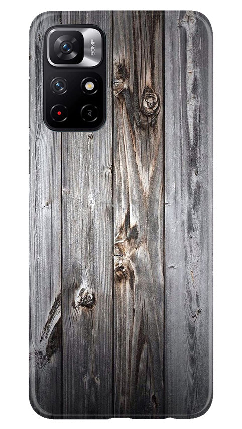 Wooden Look Case for Poco M4 Pro 5G  (Design - 114)