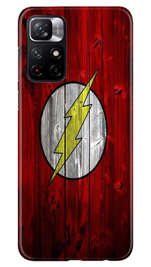 Flash Superhero Mobile Back Case for Poco M4 Pro 5G  (Design - 116)