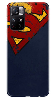 Superman Superhero Mobile Back Case for Poco M4 Pro 5G  (Design - 125)