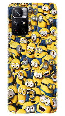 Minions Mobile Back Case for Poco M4 Pro 5G  (Design - 126)