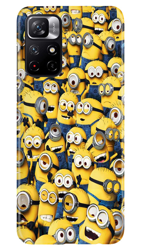 Minions Case for Poco M4 Pro 5G  (Design - 126)