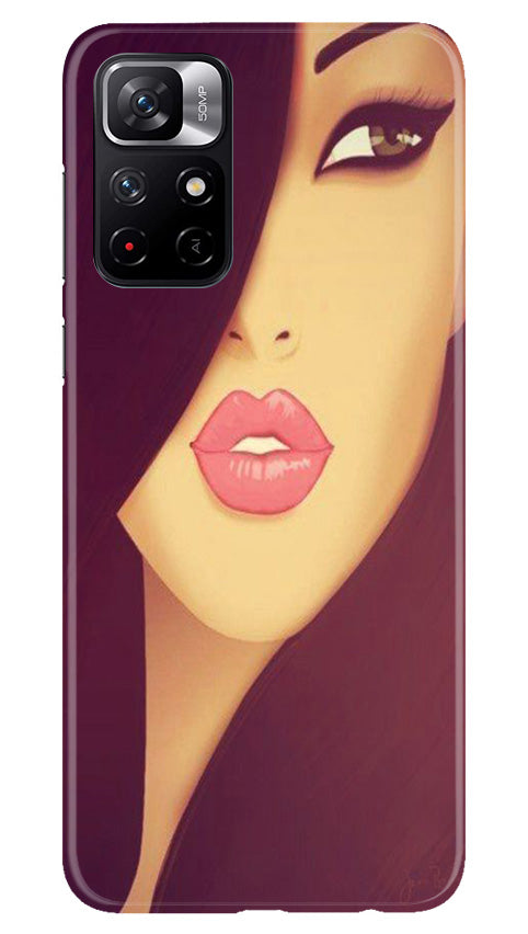 Girlish Case for Poco M4 Pro 5G  (Design - 130)
