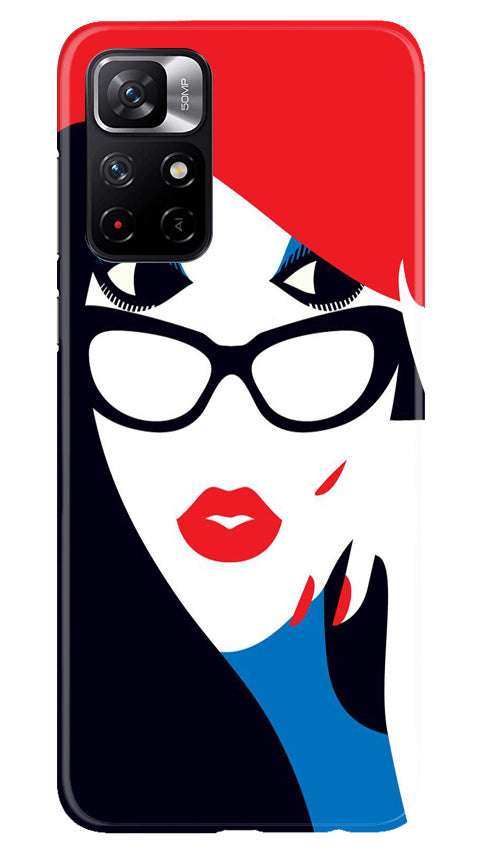 Girlish Case for Poco M4 Pro 5G  (Design - 131)