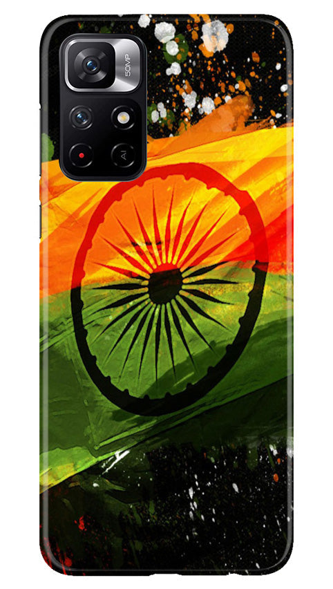 Indian Flag Case for Poco M4 Pro 5G  (Design - 137)