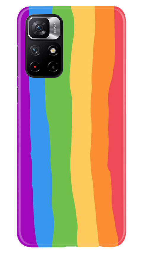 Multi Color Baground Case for Poco M4 Pro 5G  (Design - 139)