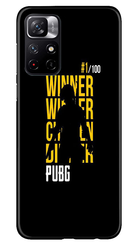 Pubg Winner Winner Case for Poco M4 Pro 5G  (Design - 146)