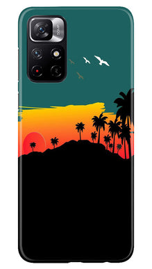 Sky Trees Mobile Back Case for Poco M4 Pro 5G (Design - 160)
