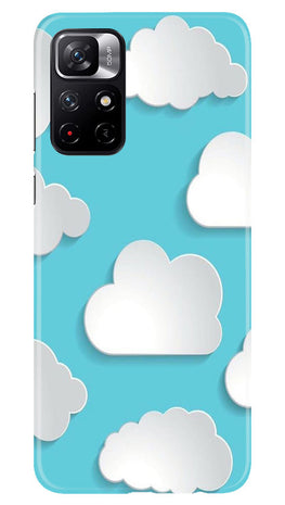 Clouds Case for Poco M4 Pro 5G (Design No. 179)