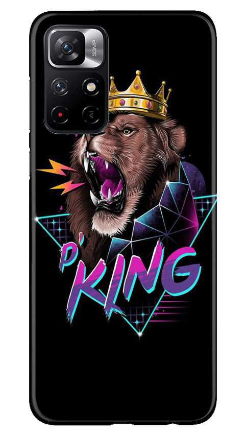 Colorful Square Case for Poco M4 Pro 5G (Design No. 187)
