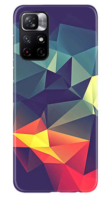 Modern Art Mobile Back Case for Poco M4 Pro 5G (Design - 200)