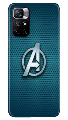 Ironman Captain America Mobile Back Case for Poco M4 Pro 5G (Design - 214)