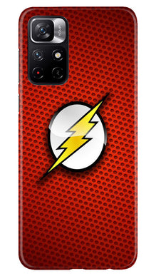 Superheros Logo Mobile Back Case for Poco M4 Pro 5G (Design - 220)