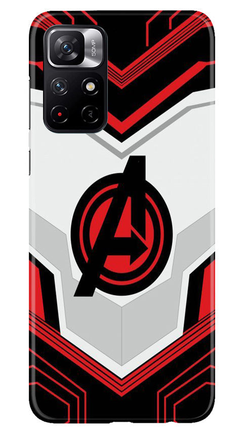 Ironman Captain America Case for Poco M4 Pro 5G (Design No. 223)