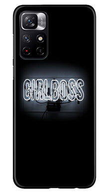Girl Power Mobile Back Case for Poco M4 Pro 5G (Design - 236)