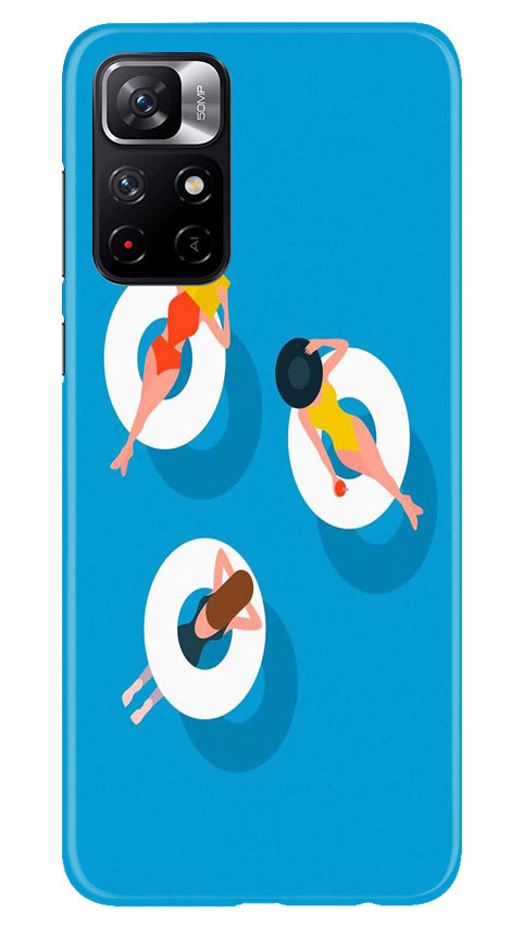Timon and Pumbaa Mobile Back Case for Poco M4 Pro 5G (Design - 267)