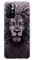 Lion Mobile Back Case for Poco M4 Pro 5G (Design - 276)
