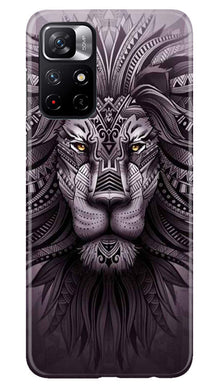 Lion Mobile Back Case for Poco M4 Pro 5G (Design - 276)