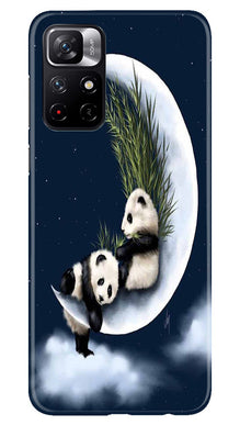 Panda Bear Mobile Back Case for Poco M4 Pro 5G (Design - 279)
